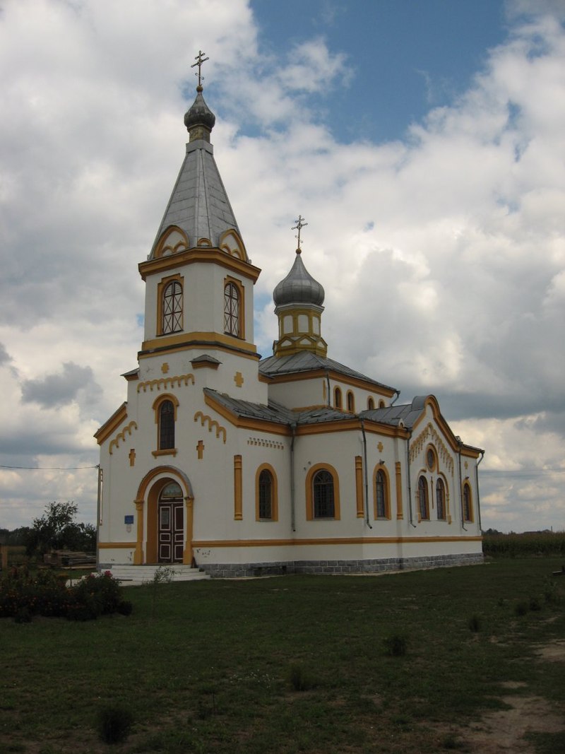 Modern Orthodox church in Braszewicze