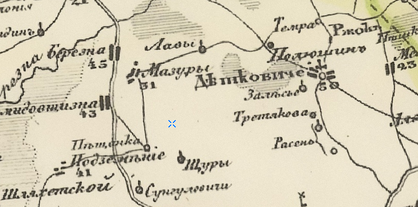 Schubert map 1826-1840