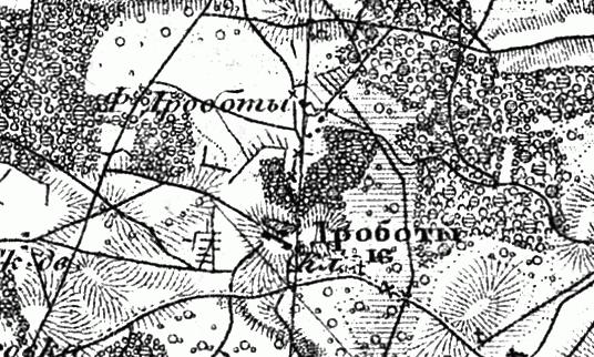 Military topographic map 1846-1863