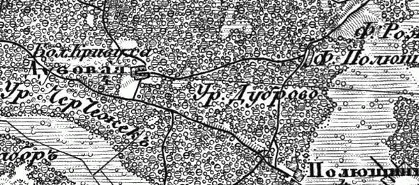 Military topographic map 1846-1863