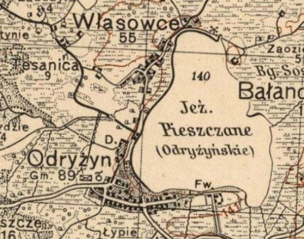 Polish map 1918-1938