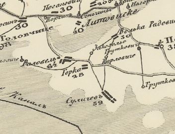 Map 1832 Gorka