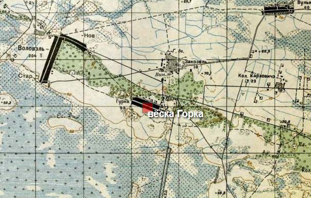 Russian map early XX century