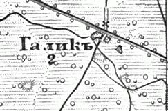 Military topographic map 1846-1863
