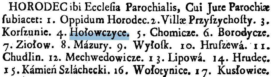 List of Christian Catholic settlements 1726
