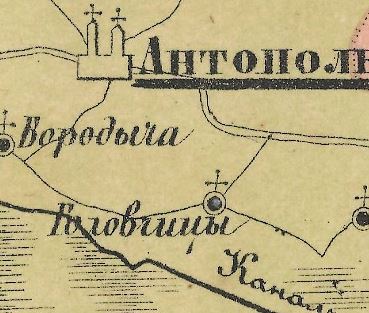 Rittich map 1864