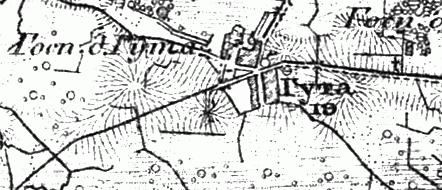Military topographic map 1846-1863