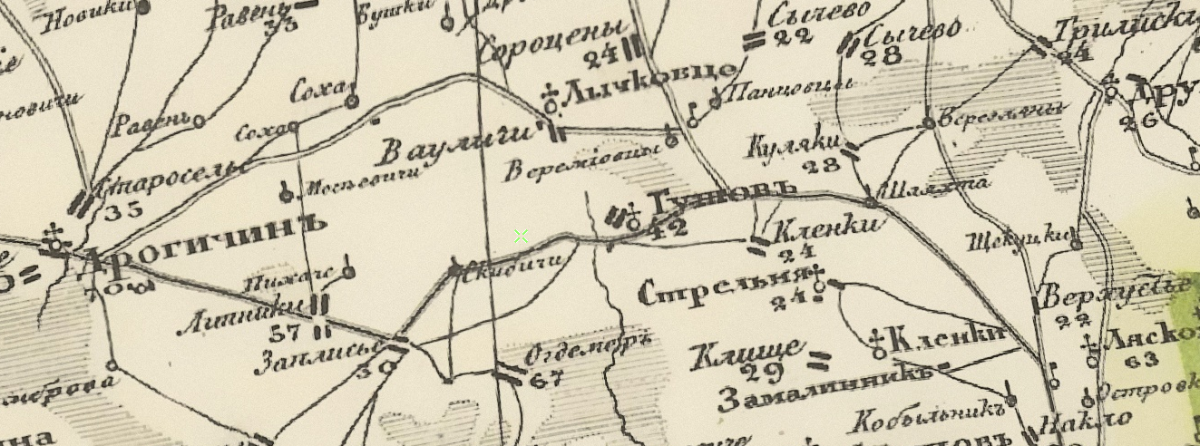 Schubert map 1826-1840