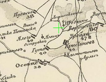 Schubert map 1832