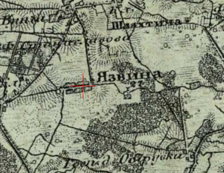 Three-verst map