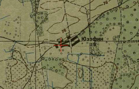 One-verst map