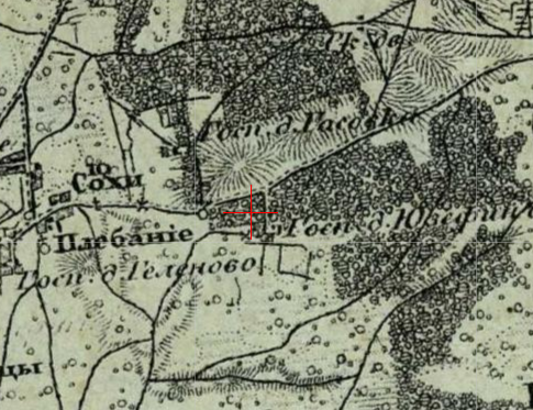 Three-verst map