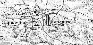 Military topographic map 1846-1863