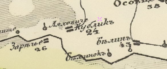 Schubert map 1826-1840