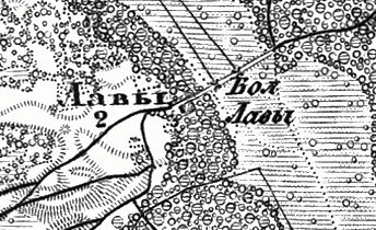 Military topographic map 1846-1863