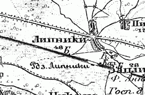 Military topographic map 1846-1863