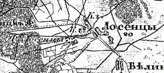 Military topographic map 1846-1863