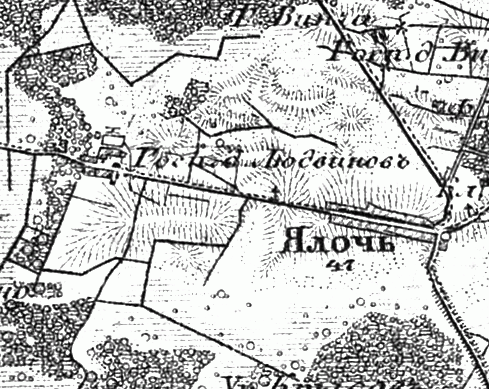 Military topographic map 1846-1863