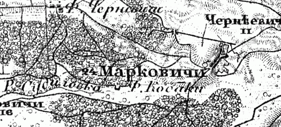 Military topographic map 1846-1863