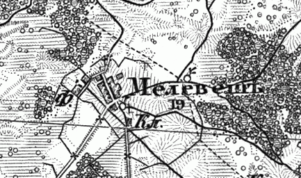 Military topographic map 1846-1863