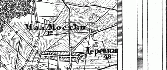 Military topographic map 1846-1863 part 1