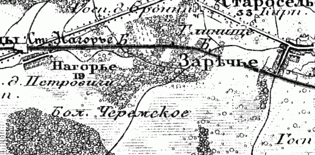 Military topographic map 1846-1863