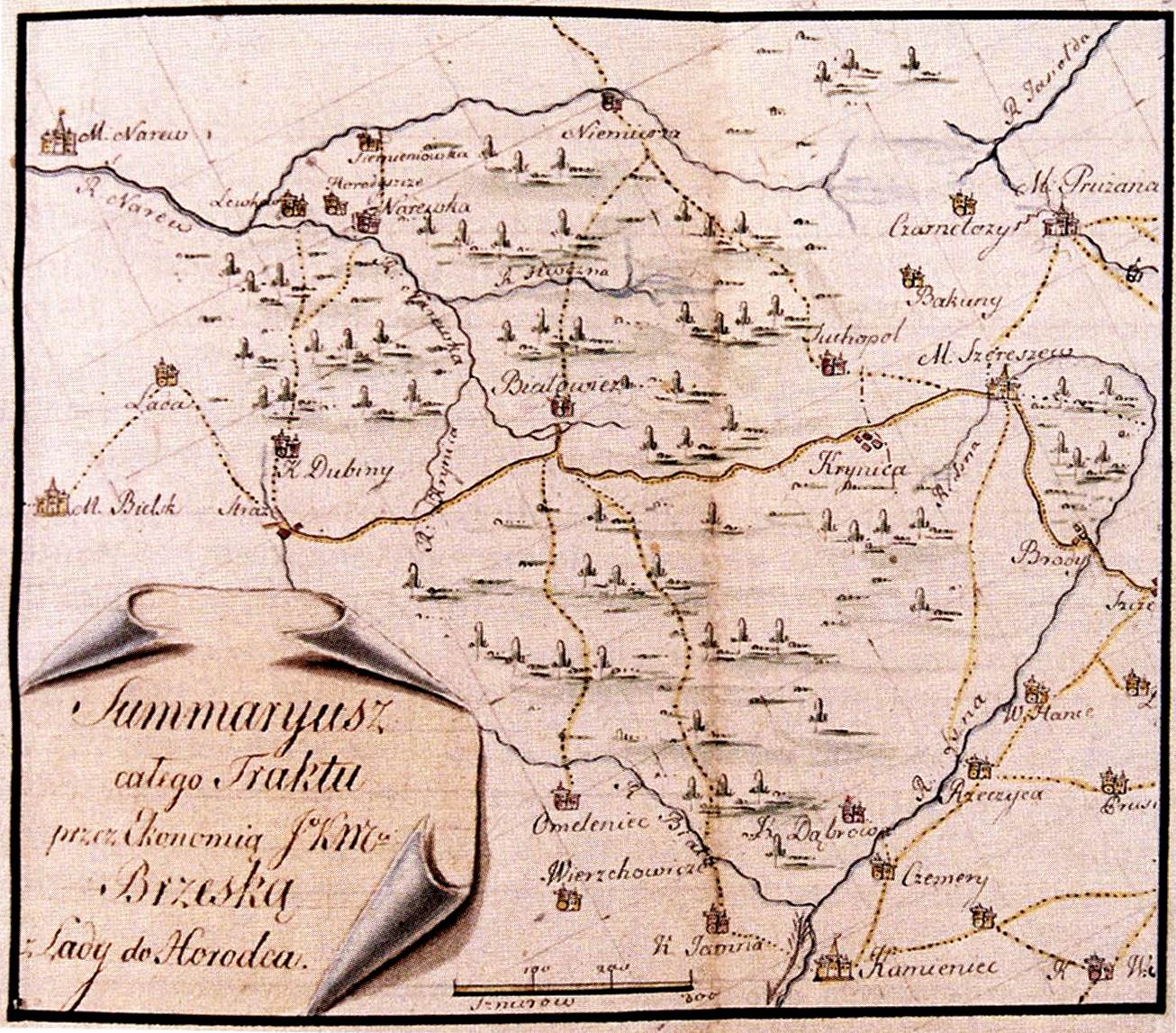 18th-century map
