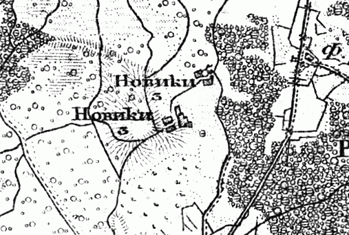 Military topographic map 1846-1863