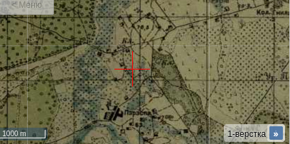 One-verst map