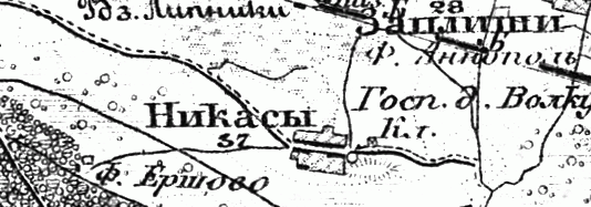 Military map 1846-1863