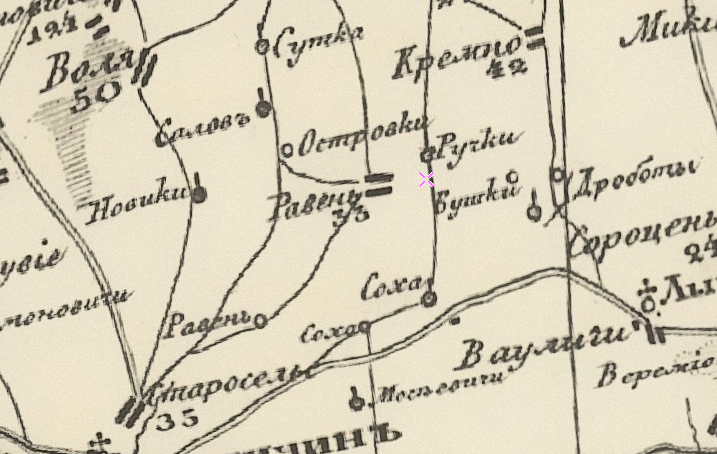 Schubert map 1826-1840