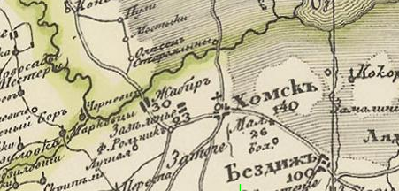 Schubert map 1832