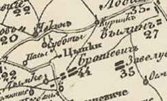 Schubert map 1832
