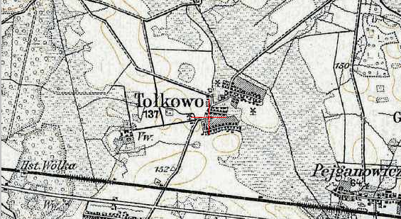 German military map kdwr