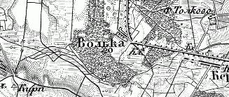 Military topographic map 1846-1866
