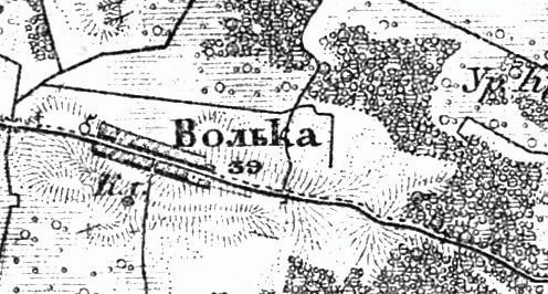 Military topographic map 1846-1866