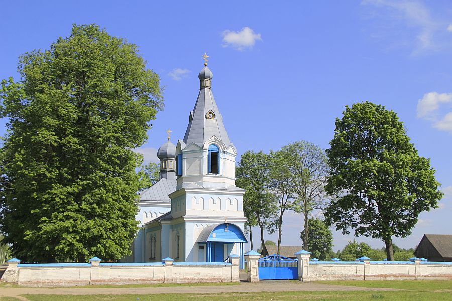 Church in Worocewicze, 2020