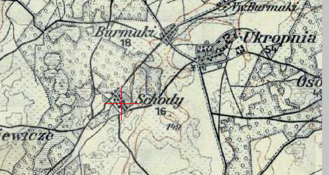 German military map kdwr