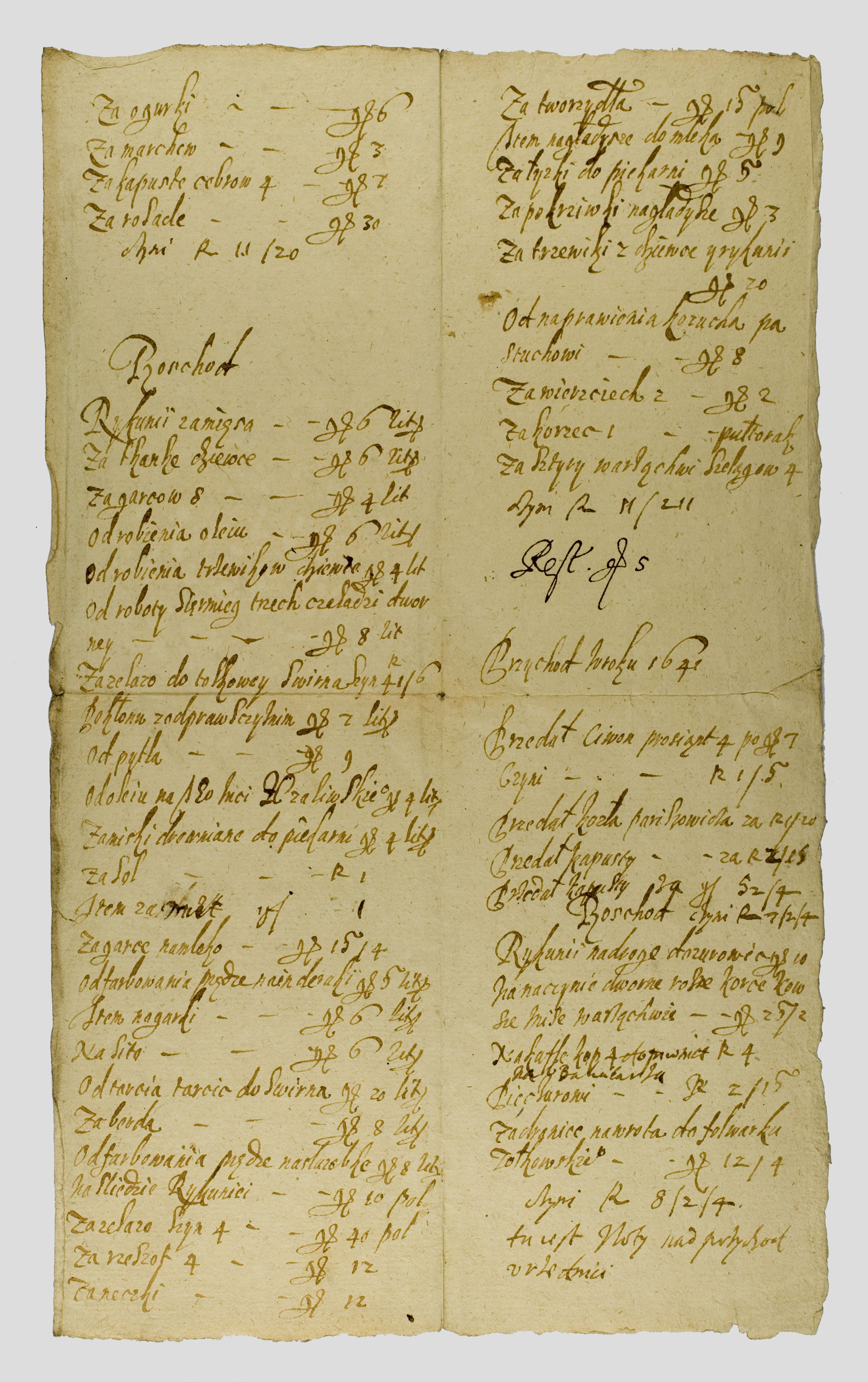 Lithuanian archive document 1640 page 2