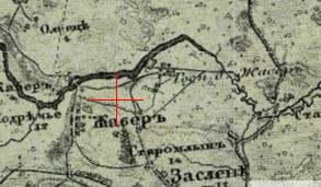 Three-verst map 1865