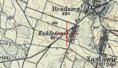 German military map kdwr