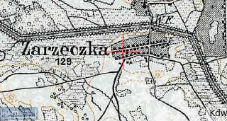 German military map kdwr