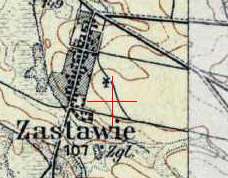 German military map kdwr