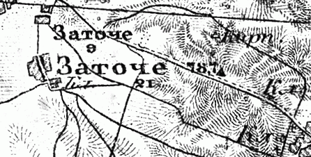 Military topographic map 1846-1863