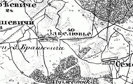 Military topographic map 1846-1863